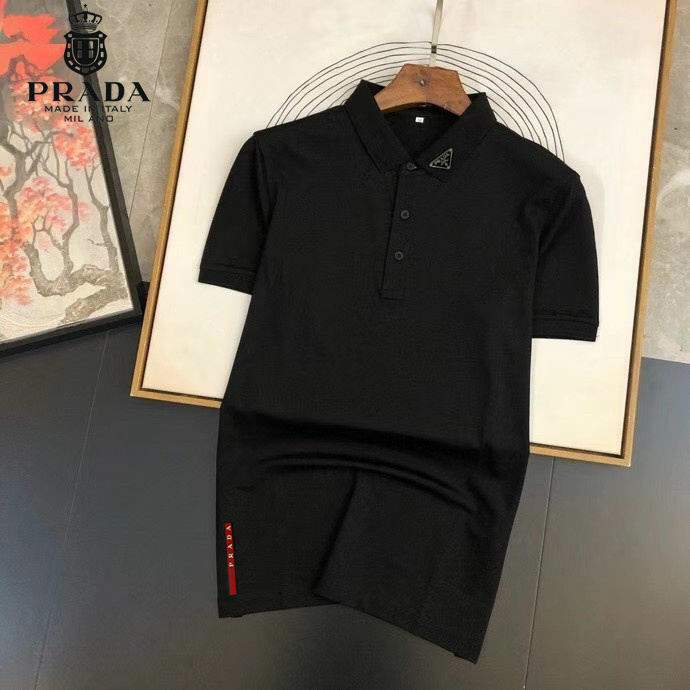 Picture of Prada Polo Shirts Short _SKUPradaM-4XL25th33125633